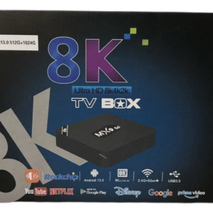 Android TV Box 13.1 4K – 2GB RAM / 16GB ROM